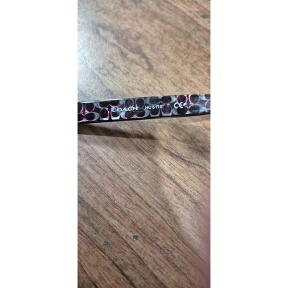 COACH NEW YORK HC6116 5509 Oxblood Red 54-16-135 Eyeglasses Frame Prescription - Picture 4 of 5